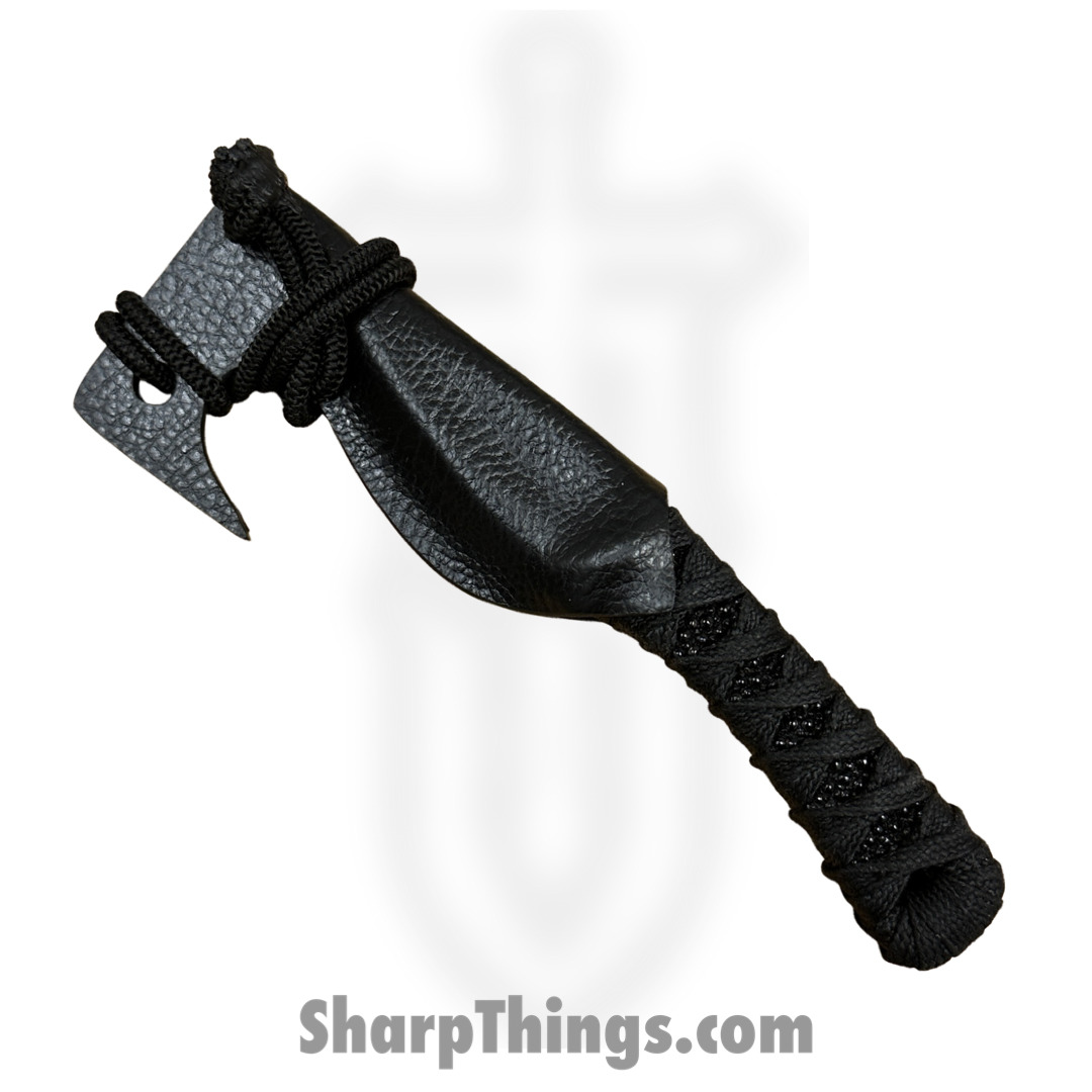 Revenant Corps - RCGTGKL01BK - Great Tailed Grackle - Fixed Blade Knife - All G-10 - Tsukomaki and Rayskin Wrap - Black - Image 4