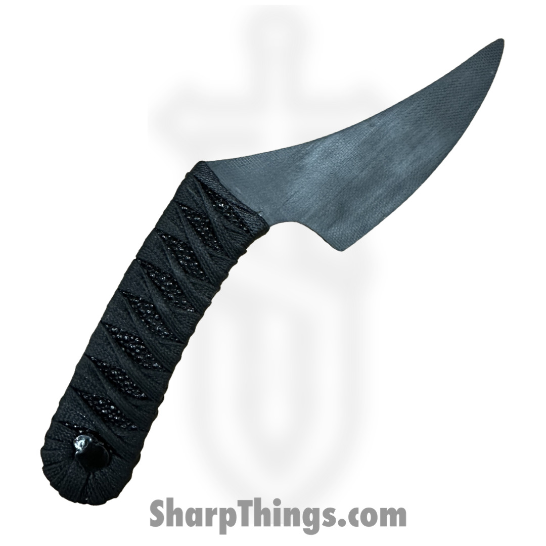 Revenant Corps - RCRPR01BK - Reaper - Fixed Blade Knife - All G-10 Talon Blade - Tsukomaki and Rayskin Wrap - Black - Image 2