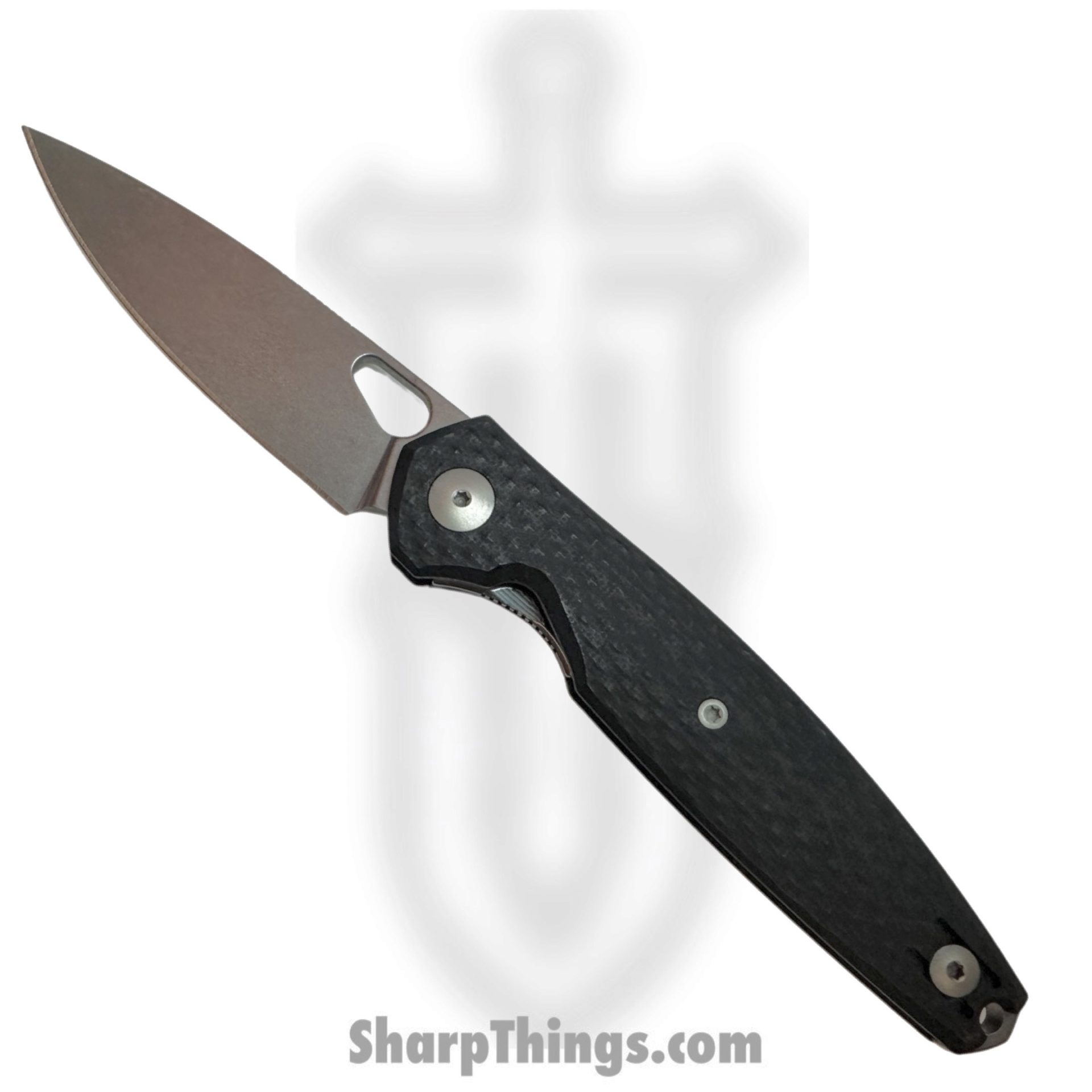 GiantMouse - REO-BLK-G10 - Ace Reo - Folding Knife - Magnacut Stonewash Drop Point - G10 - Black - Image 2