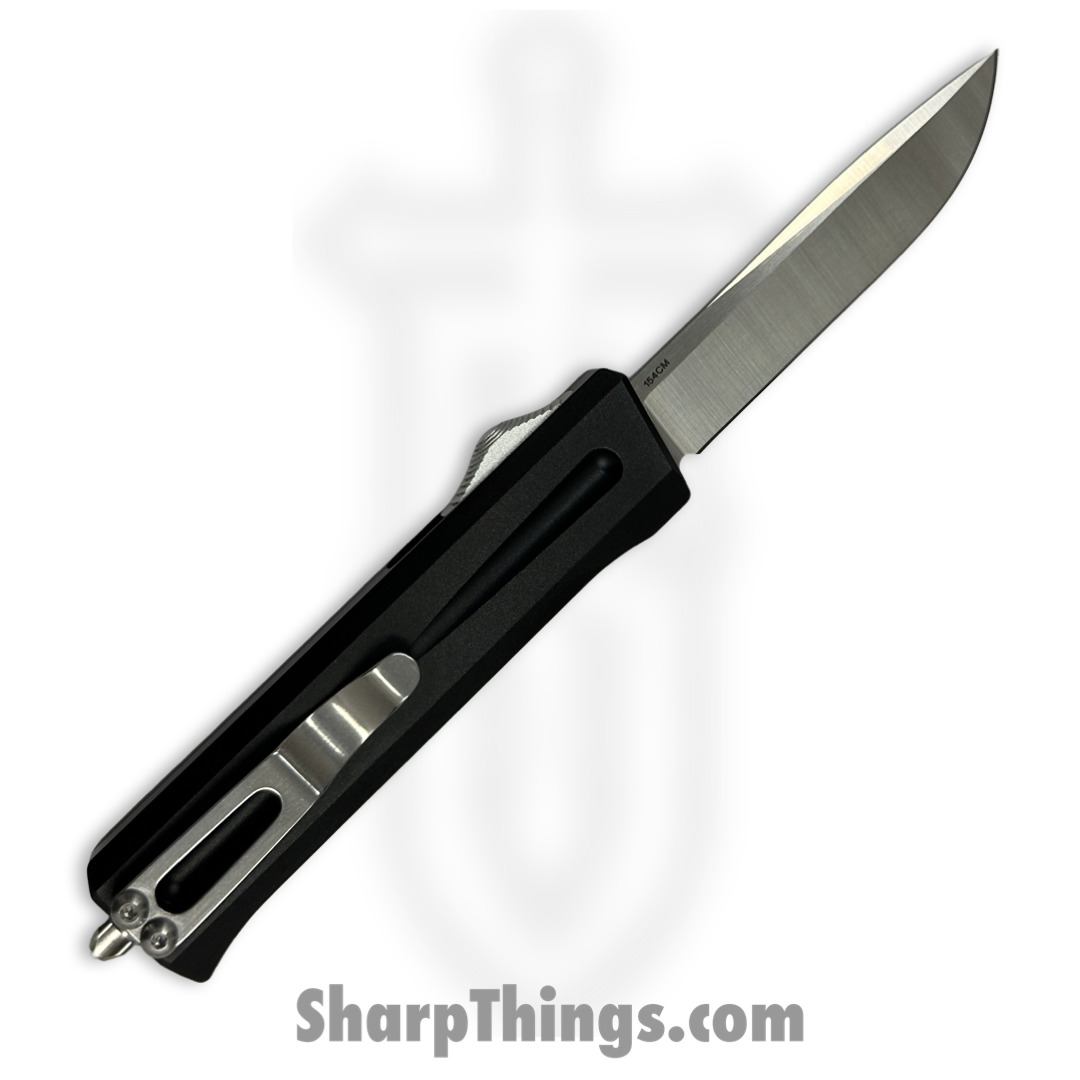 TakCom - TCSTGDPNSA - Stinger OTF - OTF Auto - Satin 154CM Drop Point - 6061-T6 - Black - Image 2