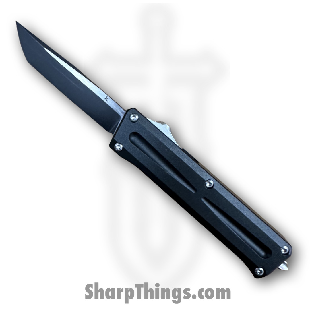 TakCom - TCSTGTNNDL - Stinger OTF - OTF Auto - DLC 154CM Tanto - 6061-T6 - Black