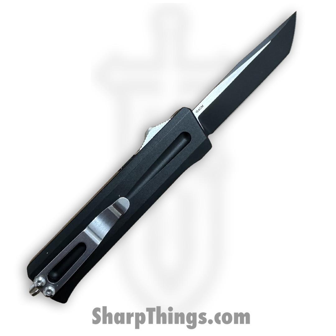 TakCom - TCSTGTNNDL - Stinger OTF - OTF Auto - DLC 154CM Tanto - 6061-T6 - Black - Image 2