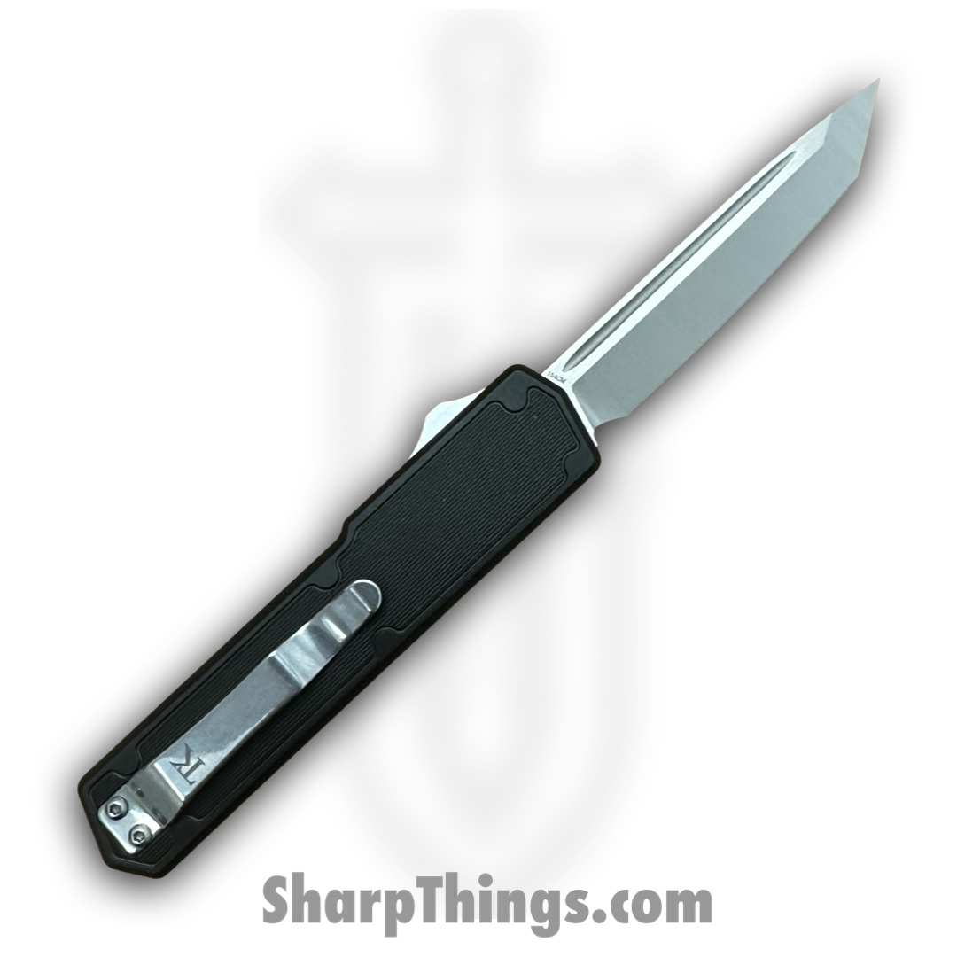 TakCom - TCVG2TNNBBSA - Vigor V2 - OTF Auto - 154CM Satin Tanto - 6061-T6 Aluminum G10 - Black - Image 2