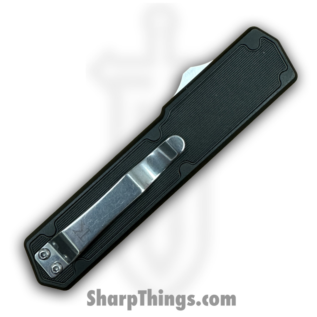 TakCom - TCVG2TNNBBSA - Vigor V2 - OTF Auto - 154CM Satin Tanto - 6061-T6 Aluminum G10 - Black - Image 4