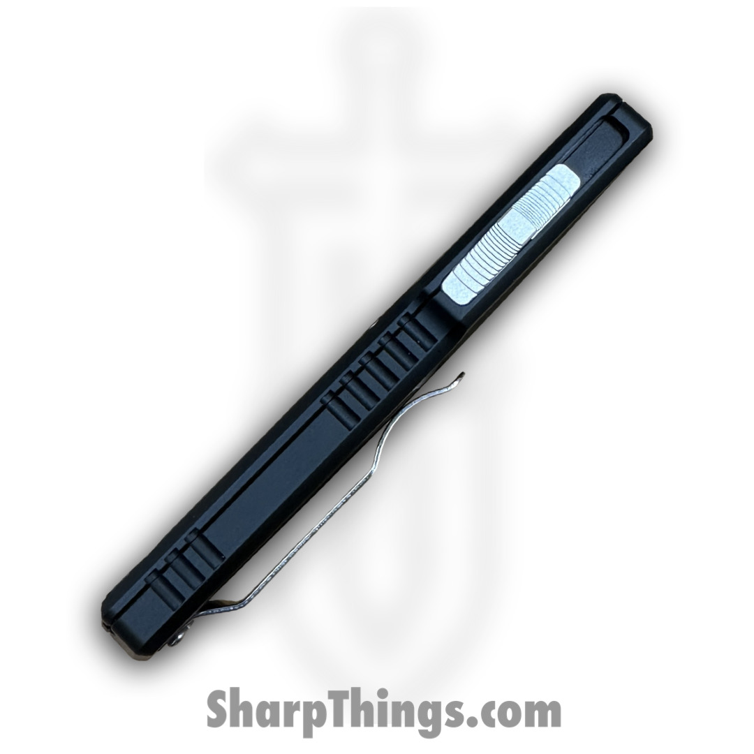TakCom - TCVG2TNNBBSA - Vigor V2 - OTF Auto - 154CM Satin Tanto - 6061-T6 Aluminum G10 - Black - Image 5