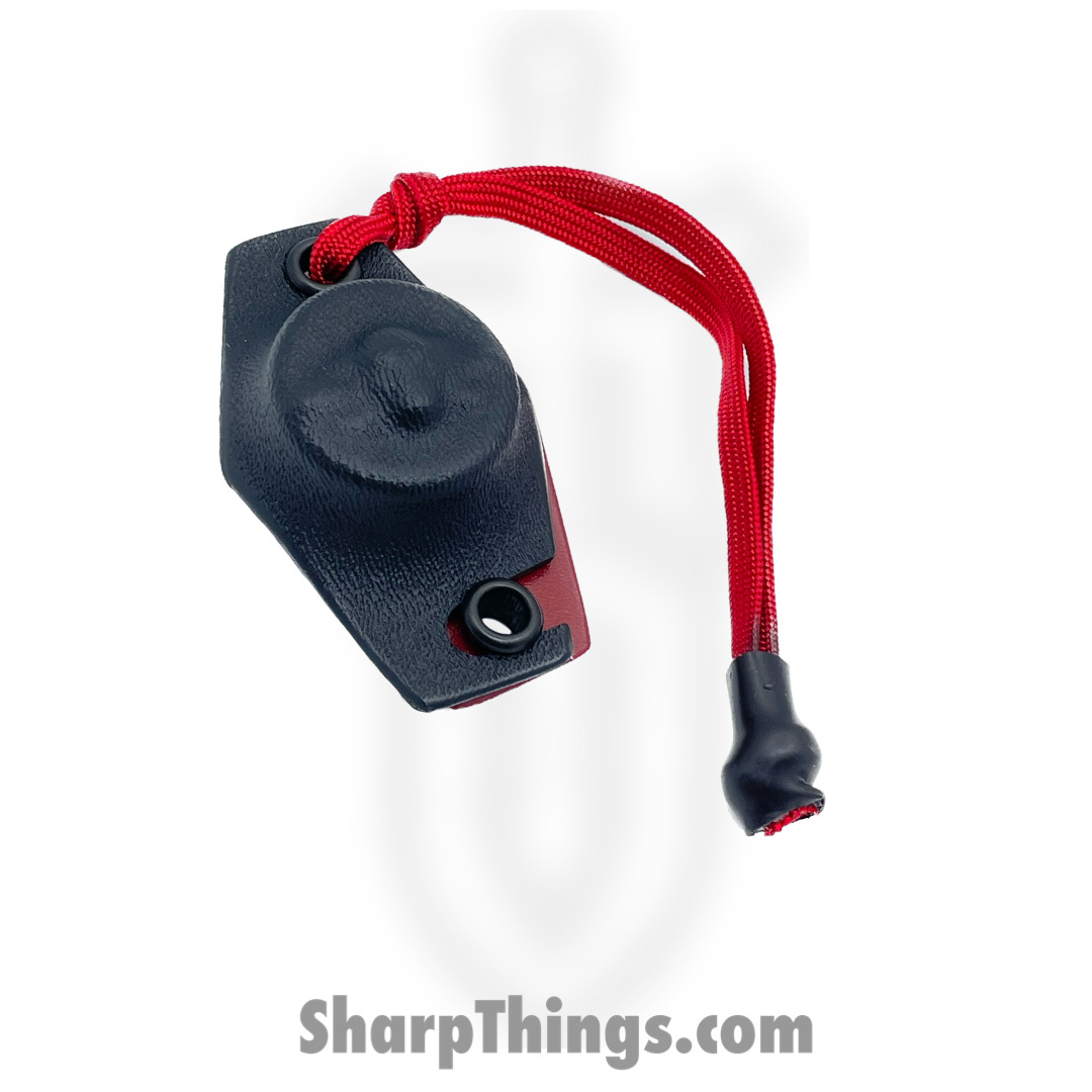 Bastinelli Creations - TigBlmlnyrd - Tiger Balm Lanyard - Kydex - Red and Black - Image 5