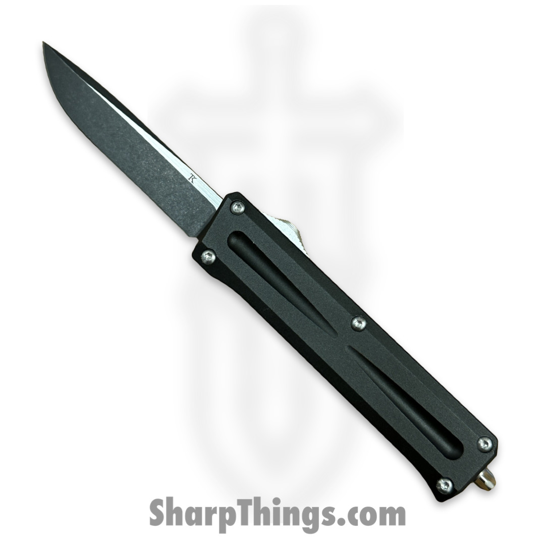 TakCom - TCSTGDPNDL - Stinger OTF - OTF Auto - DLC 154CM Drop Point - 6061-T6 - Black