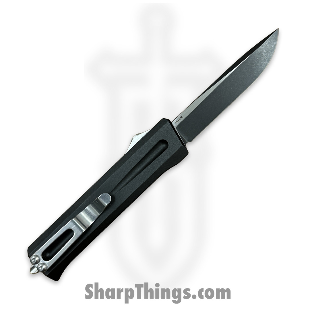 TakCom - TCSTGDPNDL - Stinger OTF - OTF Auto - DLC 154CM Drop Point - 6061-T6 - Black - Image 4