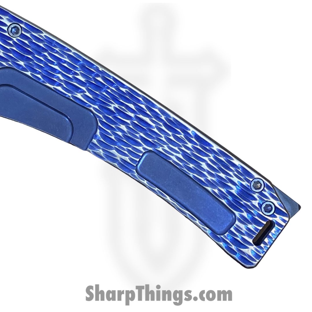 Medford Knife - MK0454VT-39A5-T3C3-BP - Marauder-H Vulcan Tanto - S45VN - Bronze/Violet Dragon Skin - Image 5