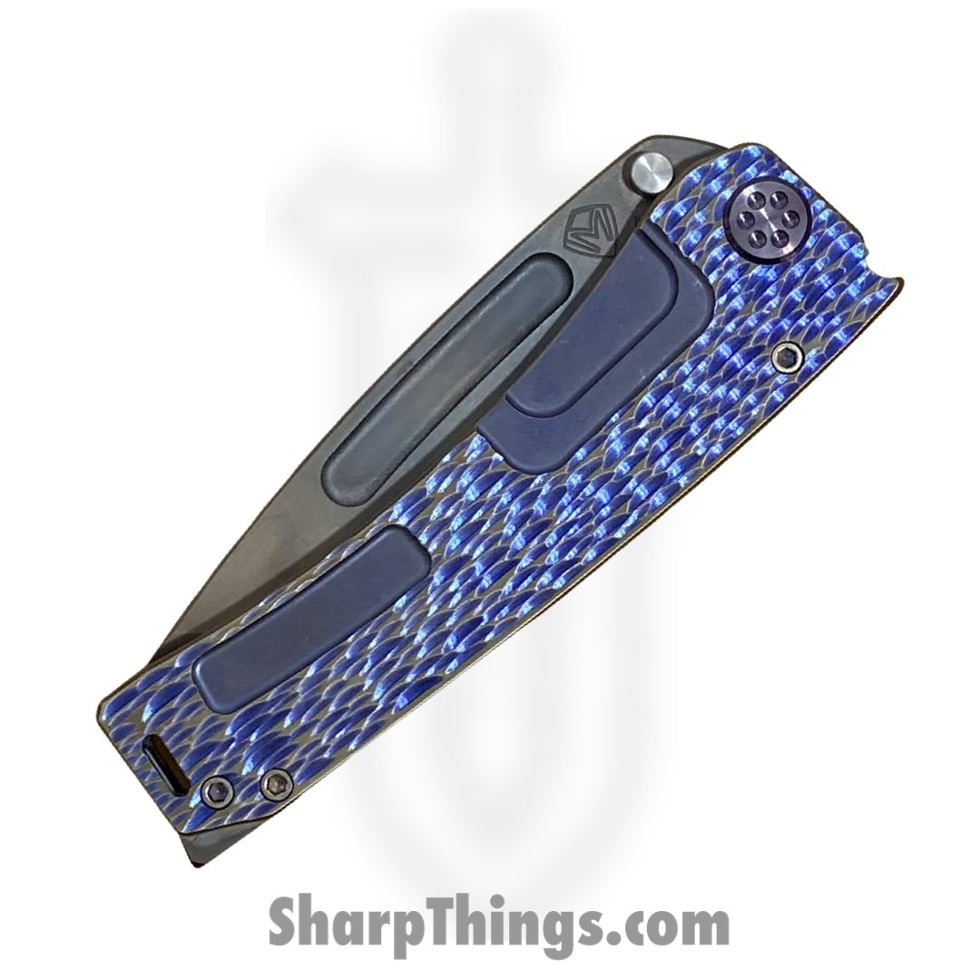 Medford Knife - MK0454VT-39A5-T3C3-BP - Marauder-H Vulcan Tanto - S45VN - Bronze/Violet Dragon Skin - Image 3