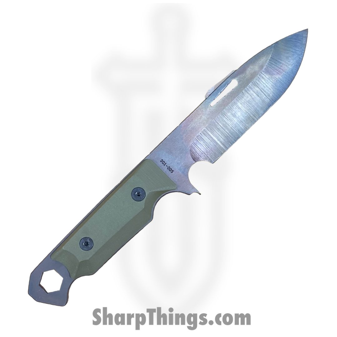 Medford Knife and Tool - MK070DVQ-10KO-SPQ3-Q4 - STA Sniper - Fixed Blade Knife - D2 Vulcan Drop Point - G10 - OD Green - Image 8