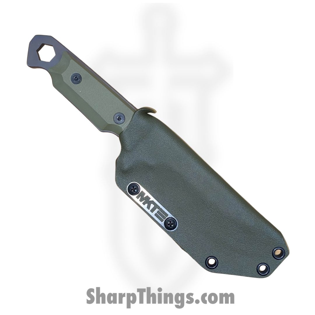 Medford Knife and Tool - MK070DVQ-10KO-SPQ3-Q4 - STA Sniper - Fixed Blade Knife - D2 Vulcan Drop Point - G10 - OD Green - Image 6
