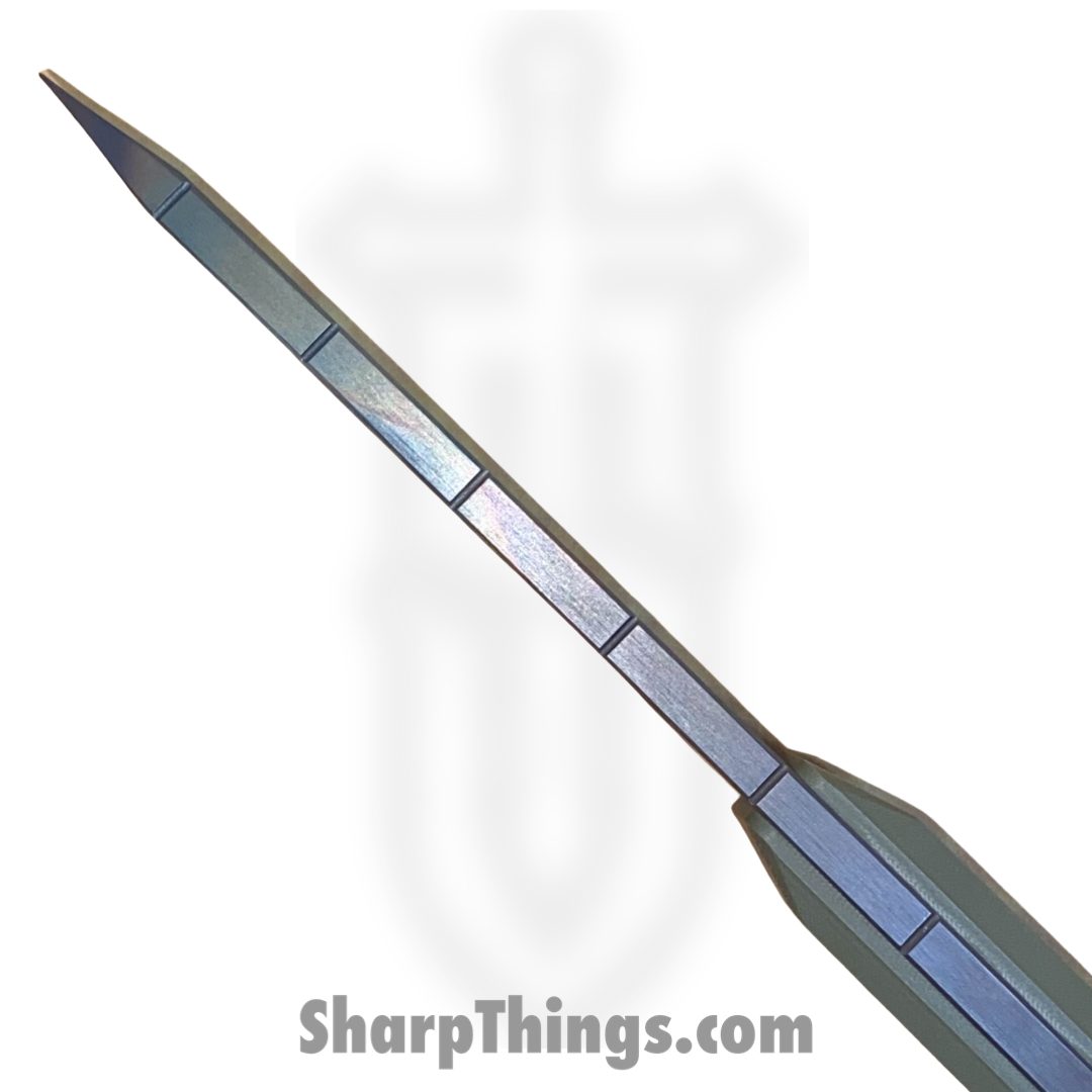 Medford Knife and Tool - MK070DVQ-10KO-SPQ3-Q4 - STA Sniper - Fixed Blade Knife - D2 Vulcan Drop Point - G10 - OD Green - Image 3