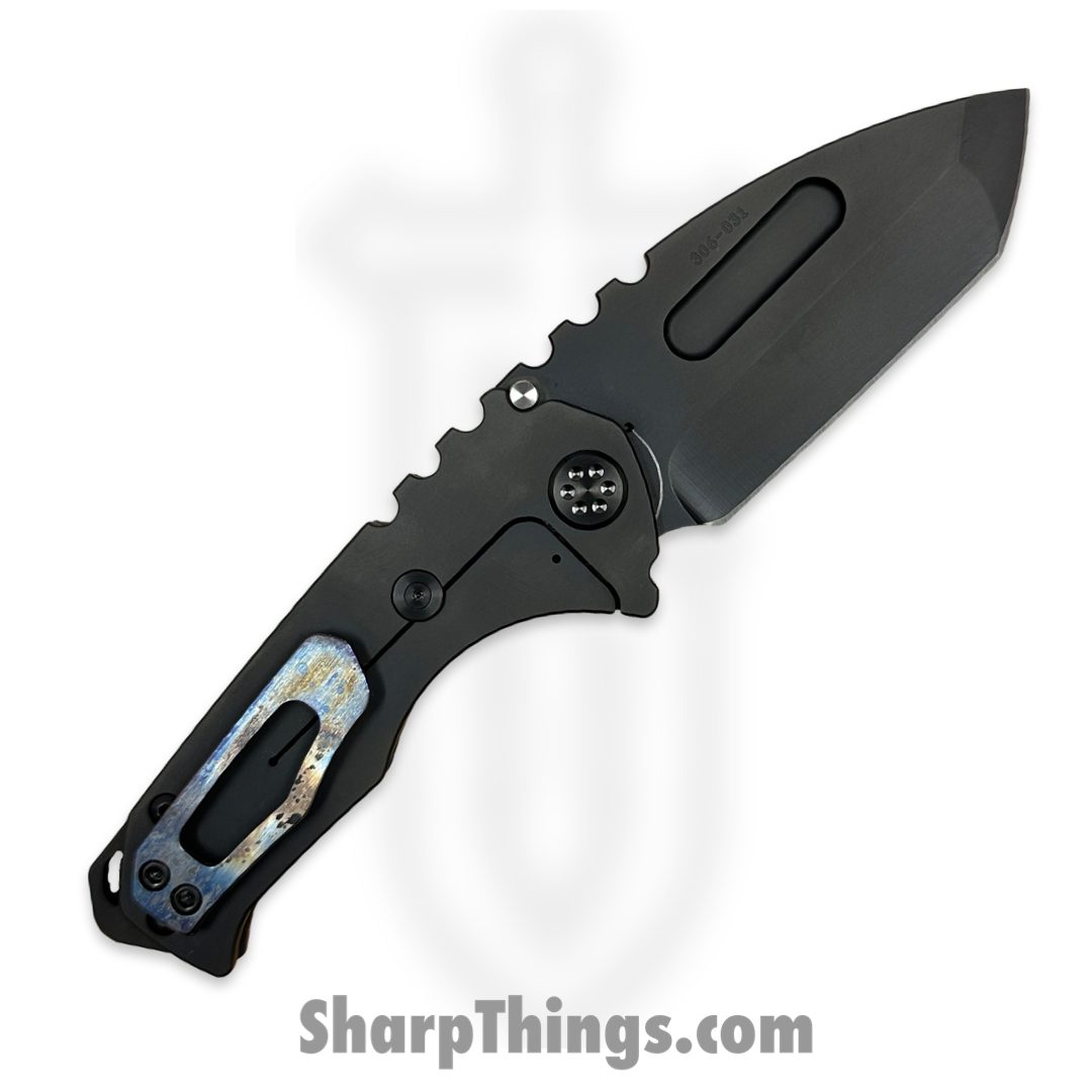 Medford Knife and Tool - MK0294PT-03PV-TPCF-BP - Genesis "T" - Folding Knife - S45VN PVD Tanto - Titanium - Faced/Flm Galaxy - Image 2