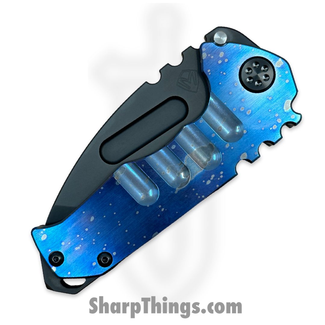 Medford Knife and Tool - MK0294PT-03PV-TPCF-BP - Genesis "T" - Folding Knife - S45VN PVD Tanto - Titanium - Faced/Flm Galaxy - Image 4