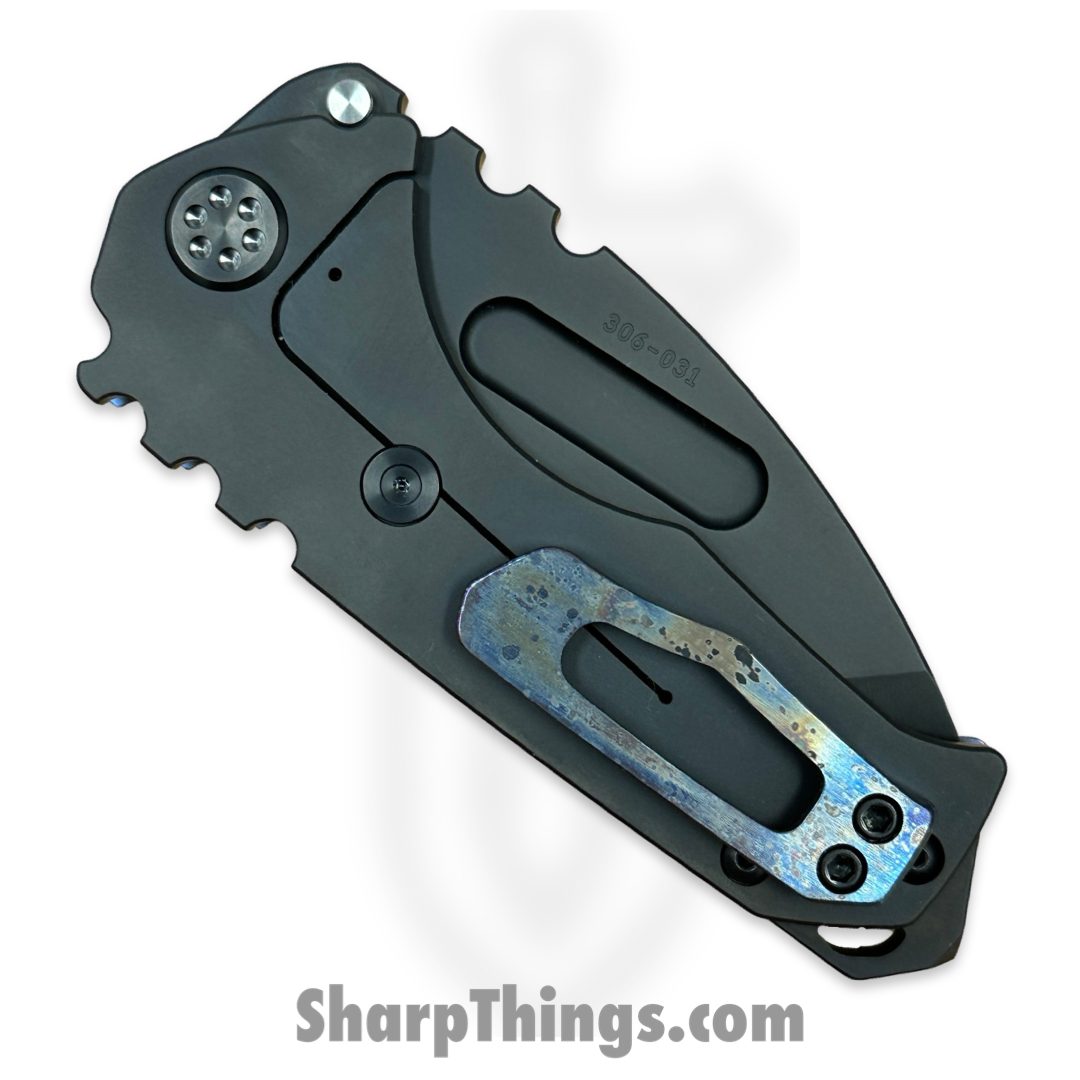 Medford Knife and Tool - MK0294PT-03PV-TPCF-BP - Genesis "T" - Folding Knife - S45VN PVD Tanto - Titanium - Faced/Flm Galaxy - Image 3