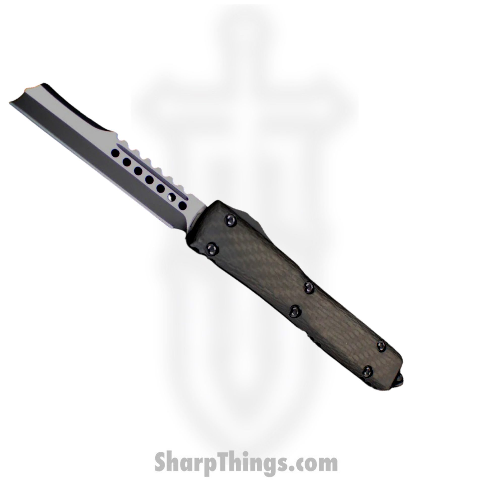 Microtech - 119R-1CFS - Ultratech - OTF Auto - 119R-1CFS Ultratech OTF Auto - Carbon Fiber - Black