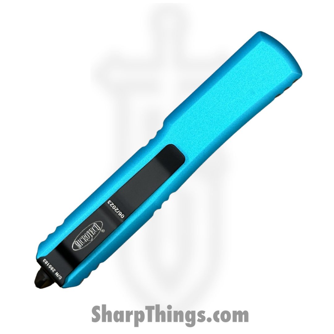 Microtech - 121-1TQ - Ultratech - OTF Auto - 121-1TQ Ultratech OTF Auto - 6061-T6 Aluminum - Turquoise - Image 3
