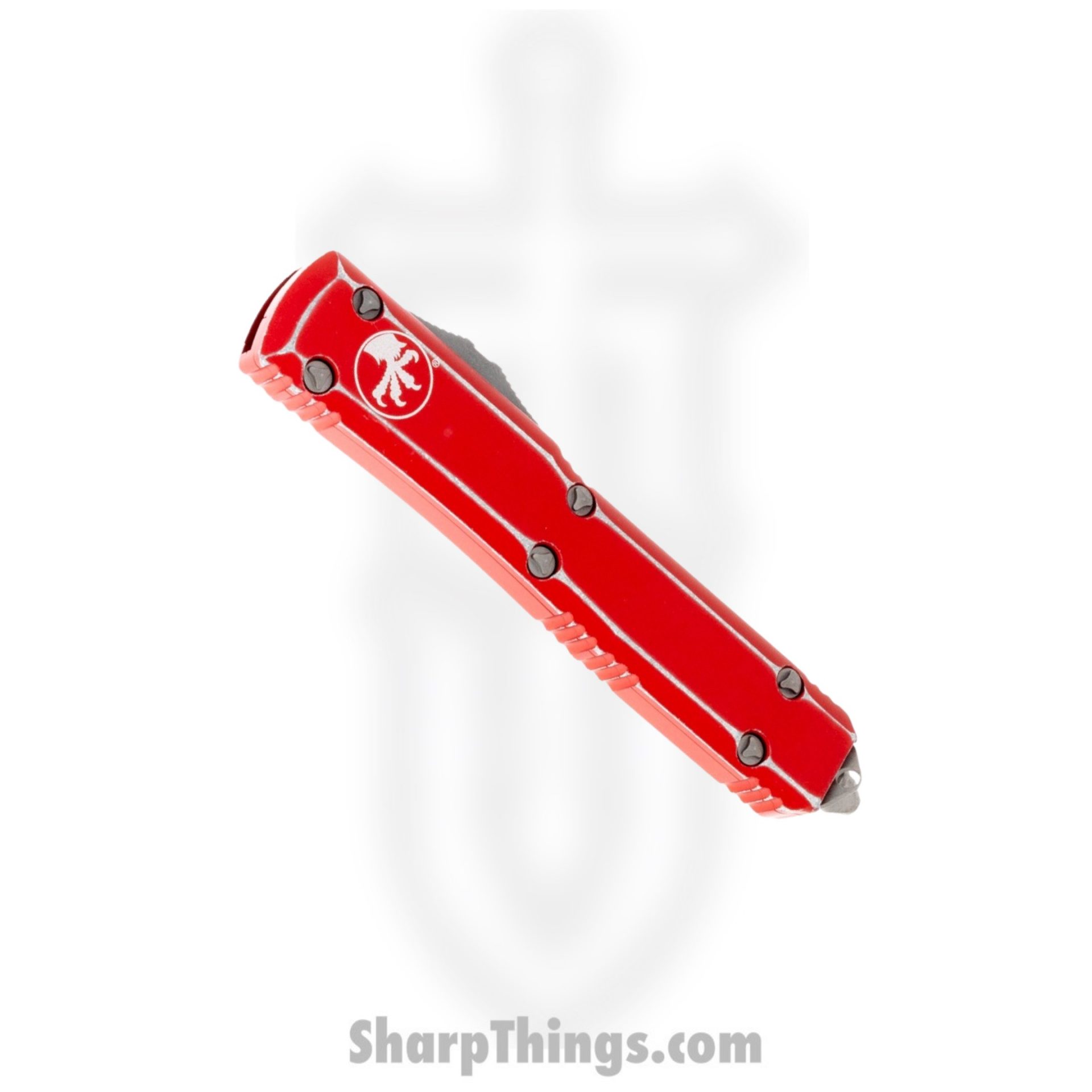 Microtech - 122-D12DRD - Ultratech - OTF Auto - 122-D12DRD Ultratech OTF Auto - 6061-T6 Aluminum - Distressed Red - Image 3