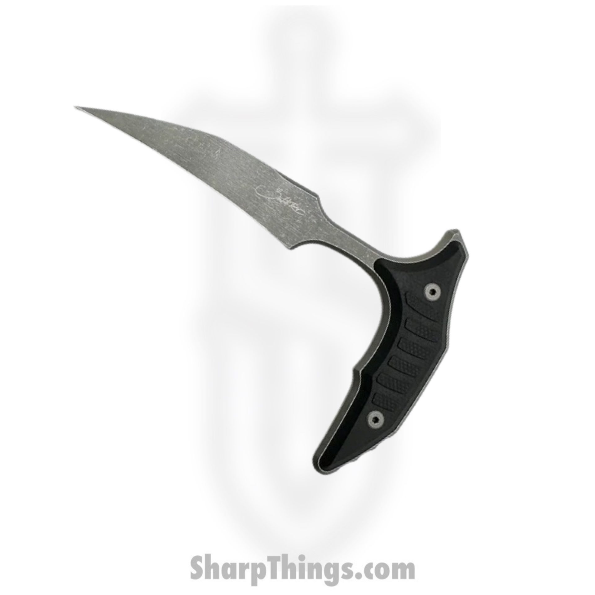 Microtech - 218-10APGTBKS - Bee - Fixed Blade Knife - 218-10APGTBKS Bee Fixed Blade Knife - G10 - Black - Image 2