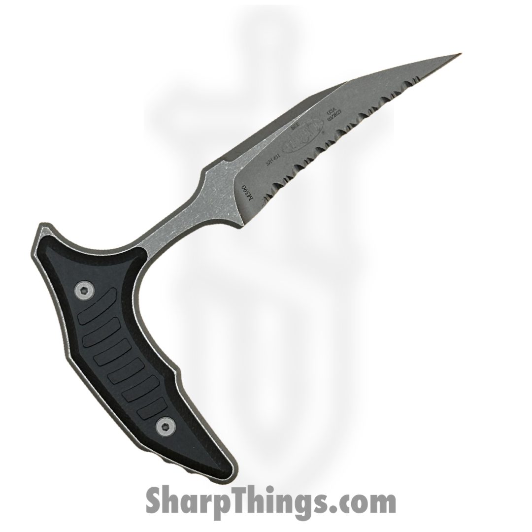 Microtech - 218-12APGTBKS - Bee - Fixed Blade Knife - 218-12APGTBKS Bee Fixed Blade Knife - G10 - Black - Image 2