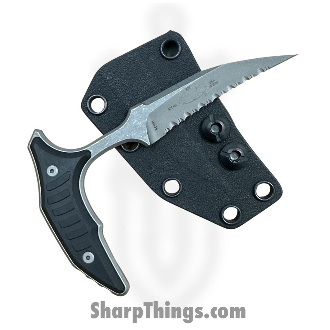 Microtech - 218-12APGTBKS - Bee - Fixed Blade Knife - 218-12APGTBKS Bee Fixed Blade Knife - G10 - Black - Image 3