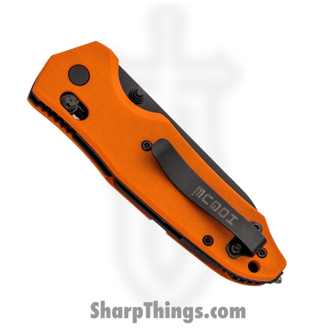 Hogue - 34774 - Trauma First Response Tool - Cerakote N680 Partial Serrated Sheepsfoot - G10 - Orange and Black - Image 4