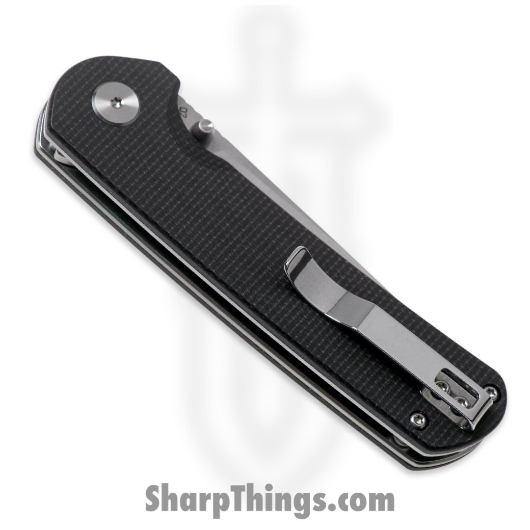 Bestech Knives - BTKG31C - Sledgehammer Linerlock - Folding Knife - D2 Satin Tanto - Micarta - Black - Image 5