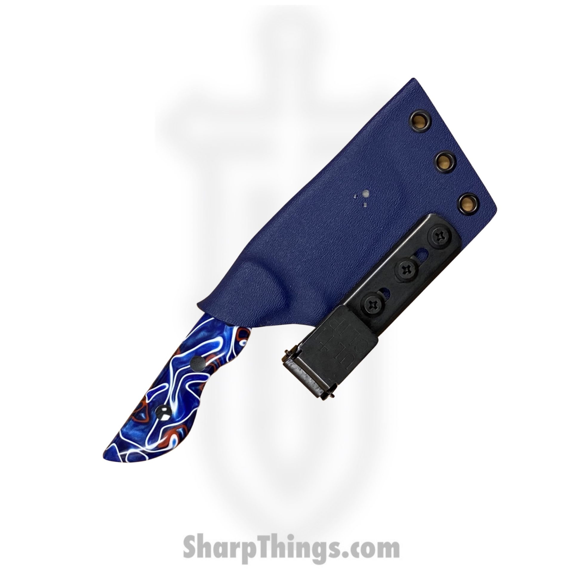 Cave Blades - CBRhiPatKir - Rhino - Fixed Blade Knife - 154cm Doom Tanto - Kiranite - Patriot - Image 6