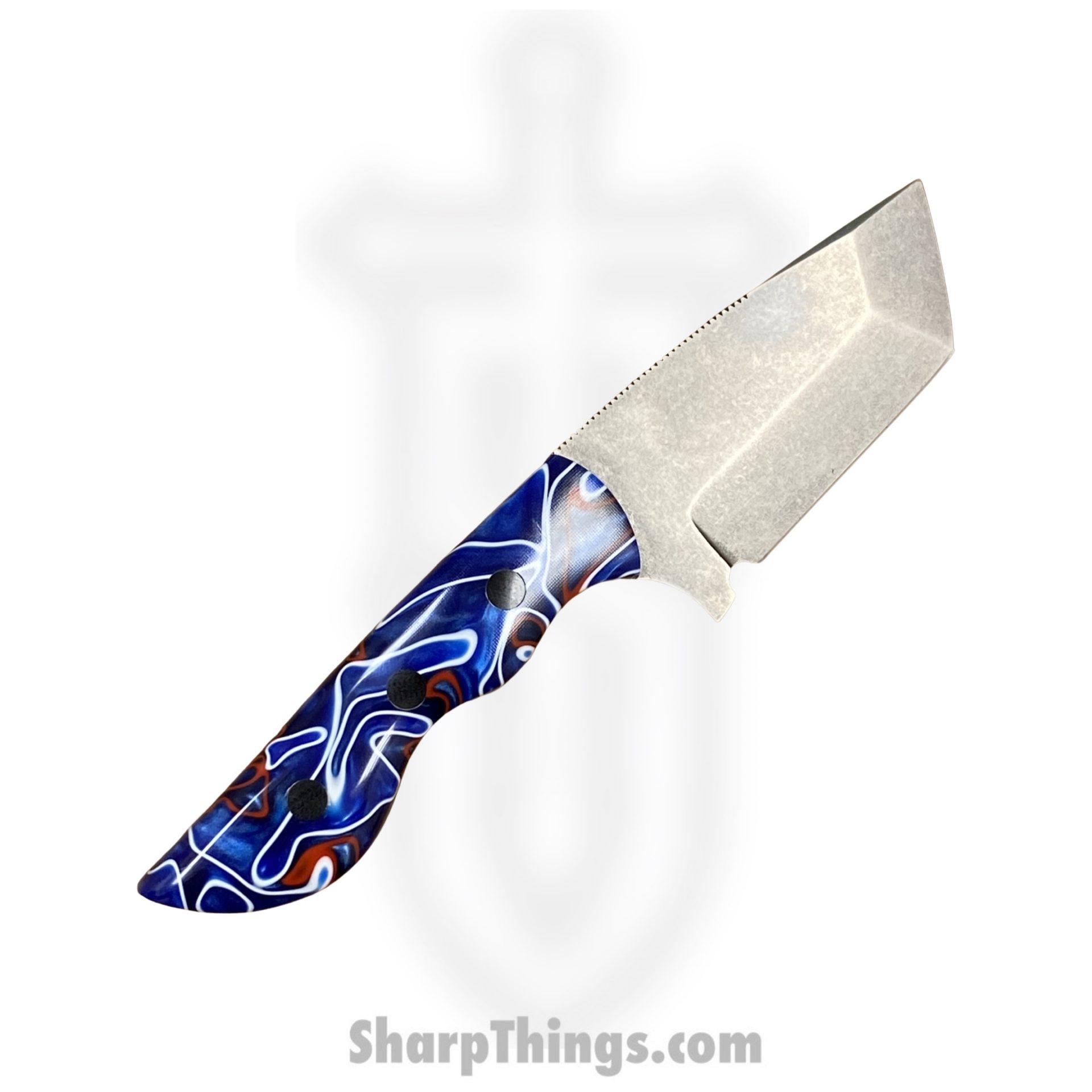 Cave Blades - CBRhiPatKir - Rhino - Fixed Blade Knife - 154cm Doom Tanto - Kiranite - Patriot - Image 4