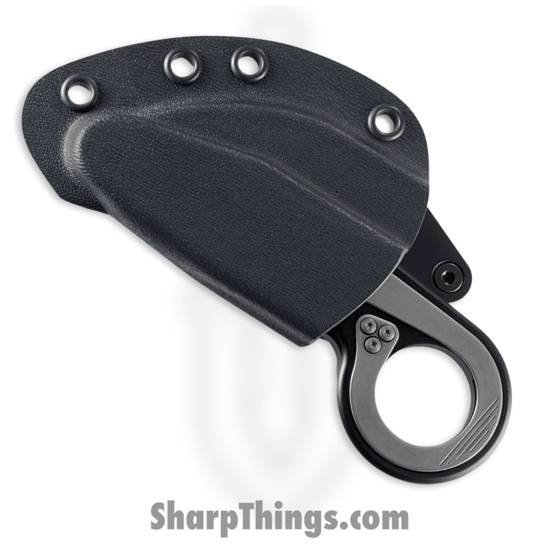 CRKT - 4042 - Provoke Kinematic Responder - Folding Knife - D2 Coated Titanium Nitride Hawkbill - 6061-T6 Aluminum - Black - Image 6