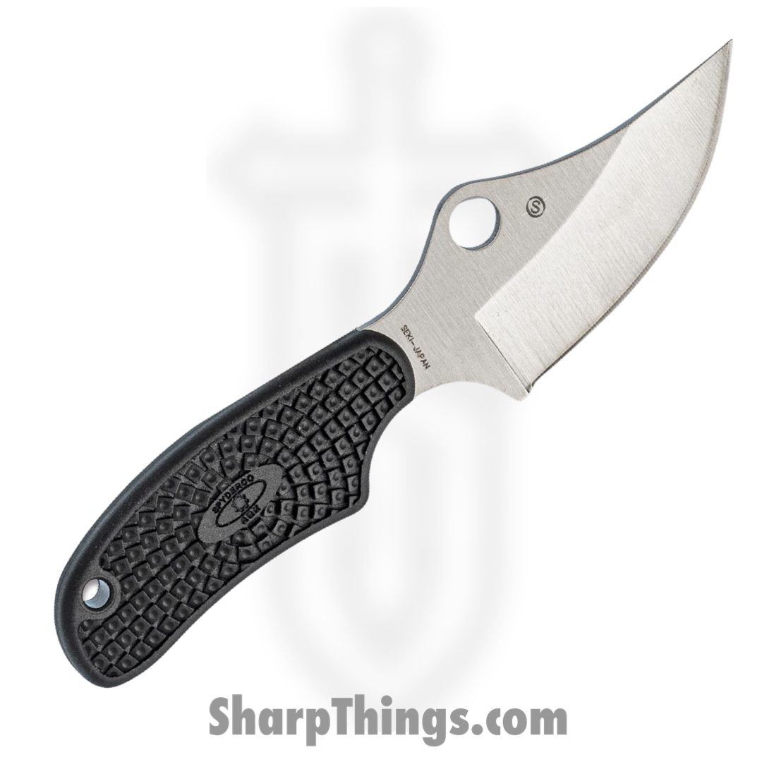 Spyderco - SCFB35PBK - ARK-Always Ready Knife - Fixed Blade Knife - H1 Stainless Steel Satin Clip Point - FRN - Black - Image 2