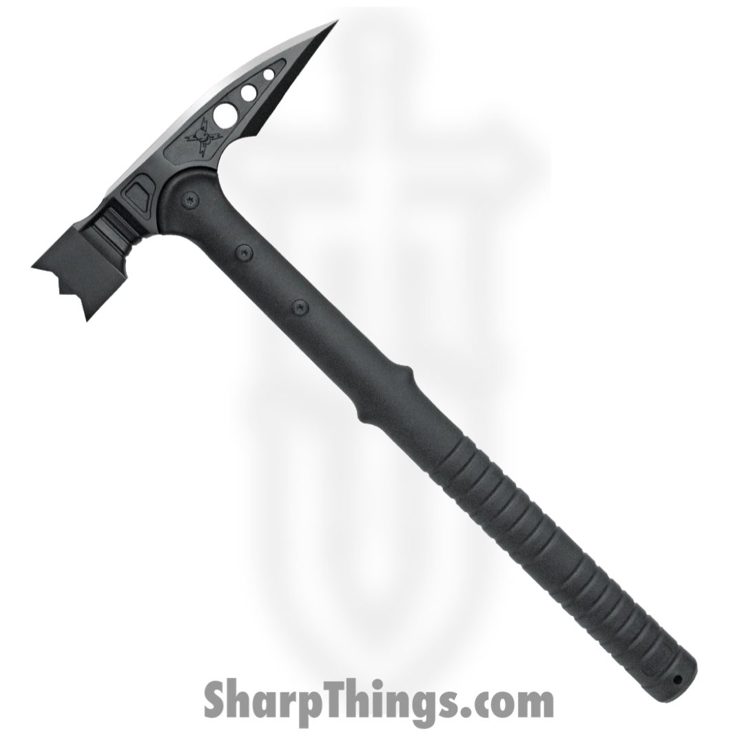 United Cutlery - UC3069 - M48 War Hammer - Black Oxide-Coated 2Cr13 Stainless Steel - Fiberglass Reinforced Nylon - Black