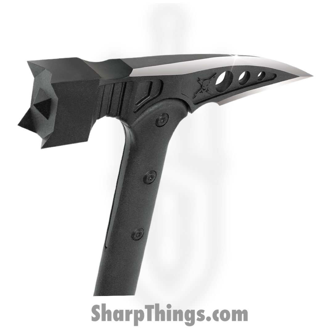 United Cutlery - UC3069 - M48 War Hammer - Black Oxide-Coated 2Cr13 Stainless Steel - Fiberglass Reinforced Nylon - Black - Image 3