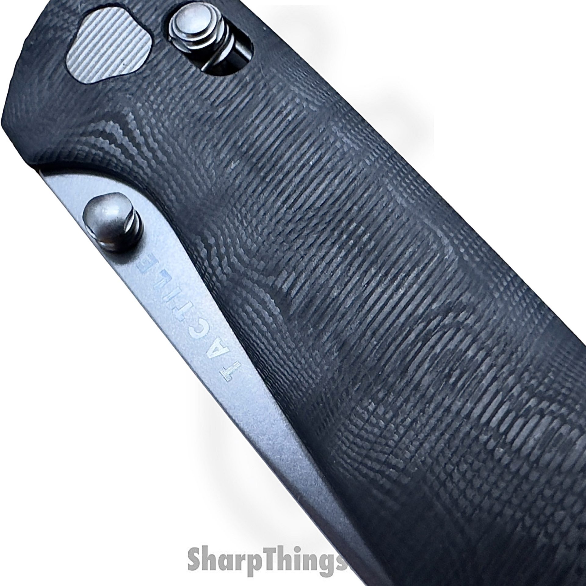 Tactile Knife Co. - TKCMavBDFC - Sharp Things Exclusive Maverick - Folding Knife - Magnacut Stonewash Drop Point - Fat Carbon Fiber - Black Dunes - Image 4