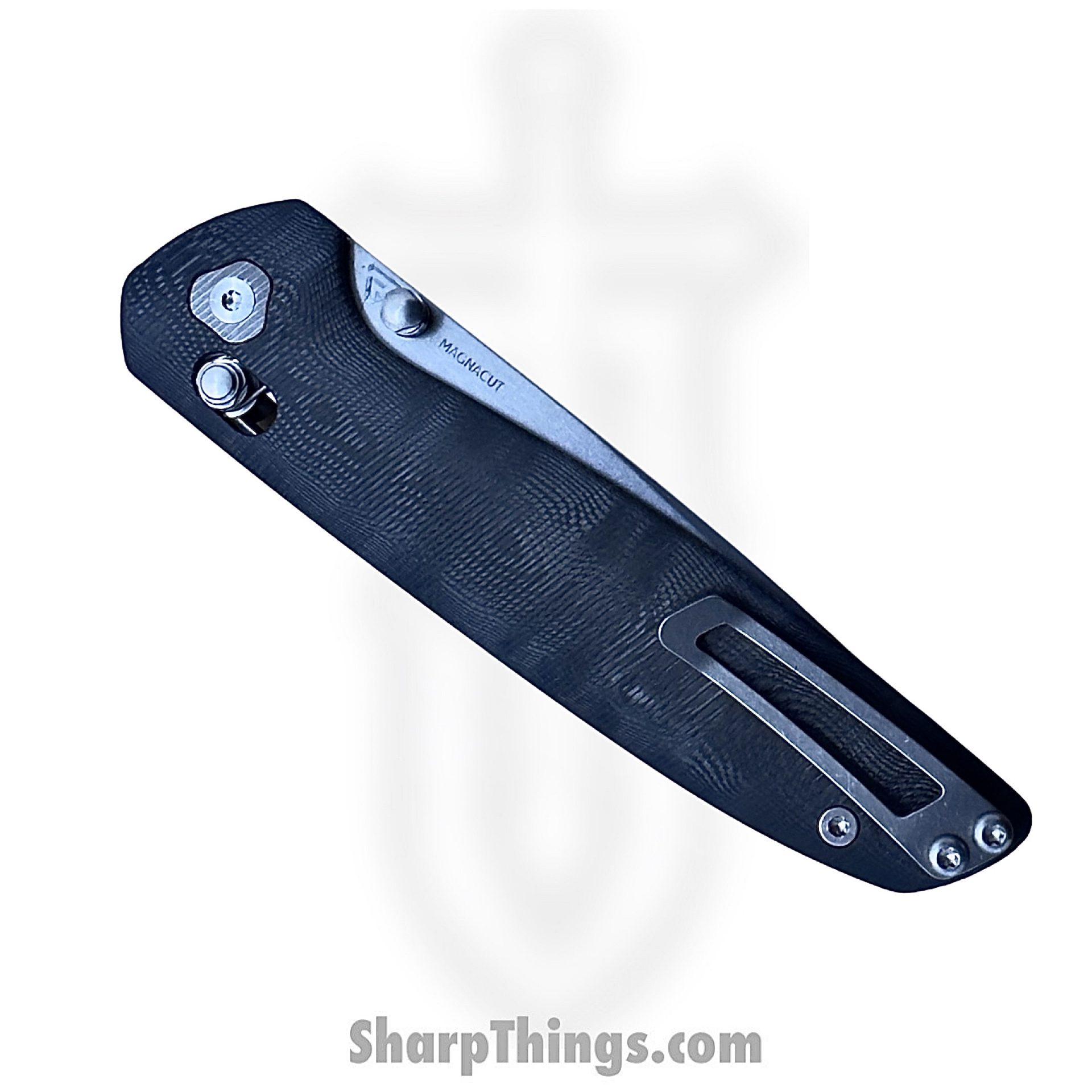 Tactile Knife Co. - TKCMavBDFC - Sharp Things Exclusive Maverick - Folding Knife - Magnacut Stonewash Drop Point - Fat Carbon Fiber - Black Dunes - Image 2