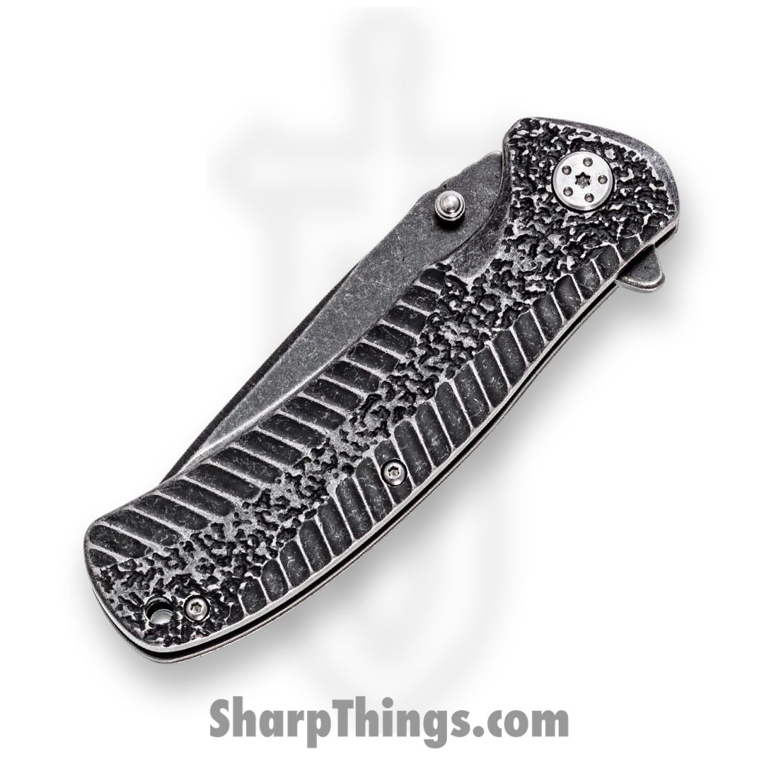 Kershaw - 1301BW - Starter - Folding Knife - 4Cr14 Black-oxide BlackWash™ coated Drop Point - Stainless Steel - BlackWash™ - Image 2