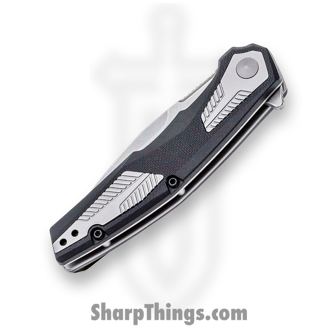 Kershaw - 1390 - Tremolo - Folding Knife - 4Cr14 Stonewash Clip Point - Glass Filled Nylon - Silver Black - Image 2