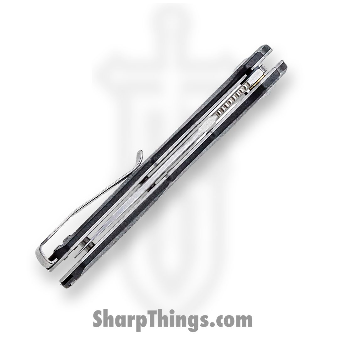 Kershaw - 1390 - Tremolo - Folding Knife - 4Cr14 Stonewash Clip Point - Glass Filled Nylon - Silver Black - Image 4