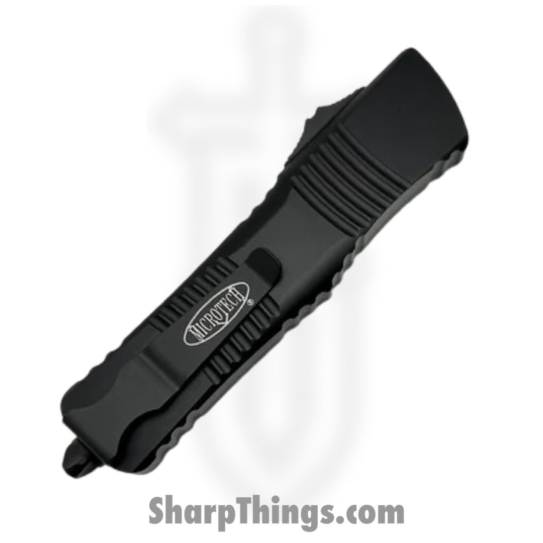 MICROTECH - 143-1T - Combat Troodon - OTF Auto - Coated Drop Point - Black - Image 4