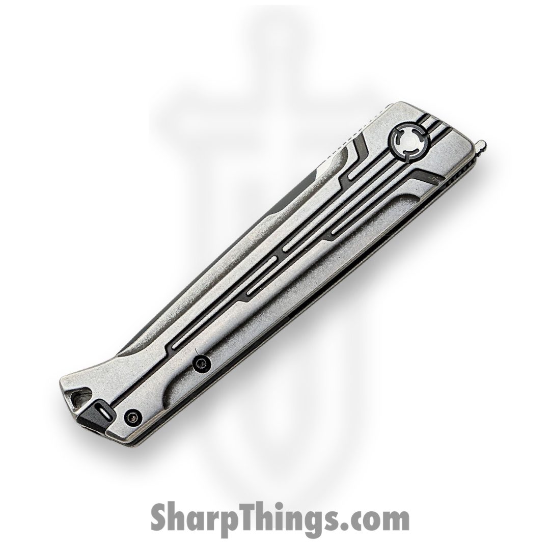 Kershaw - 2060 - Noventa - Folding Knife - D2 Black-oxide coated Satin Flats Drop Point - Stainless Steel - Silver - Image 3