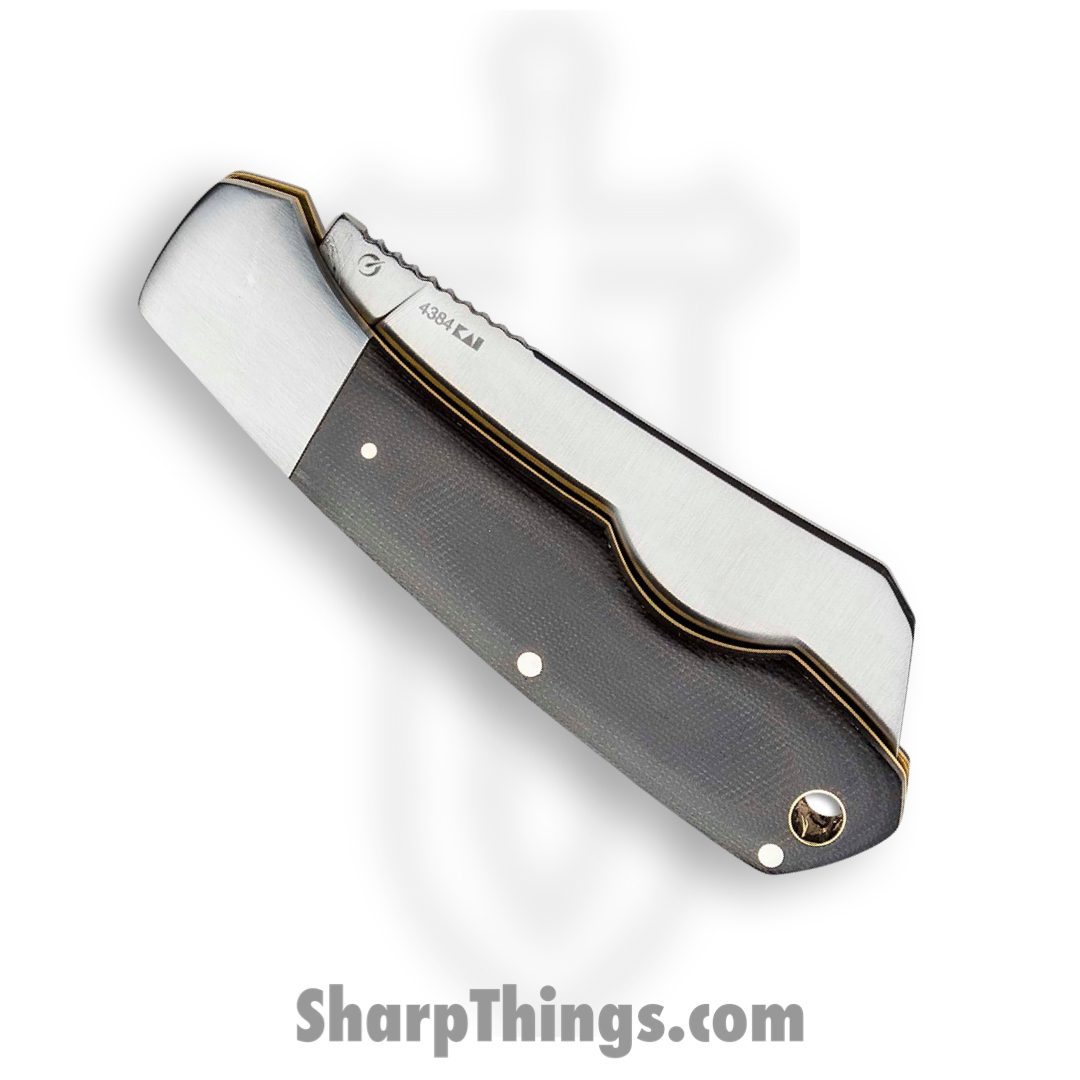 Kershaw - 4384 - Parley - Folding Knife - 7Cr17MoV Satin Cleaver - Micarta, Stainless Steel Bolster - Green - Image 3