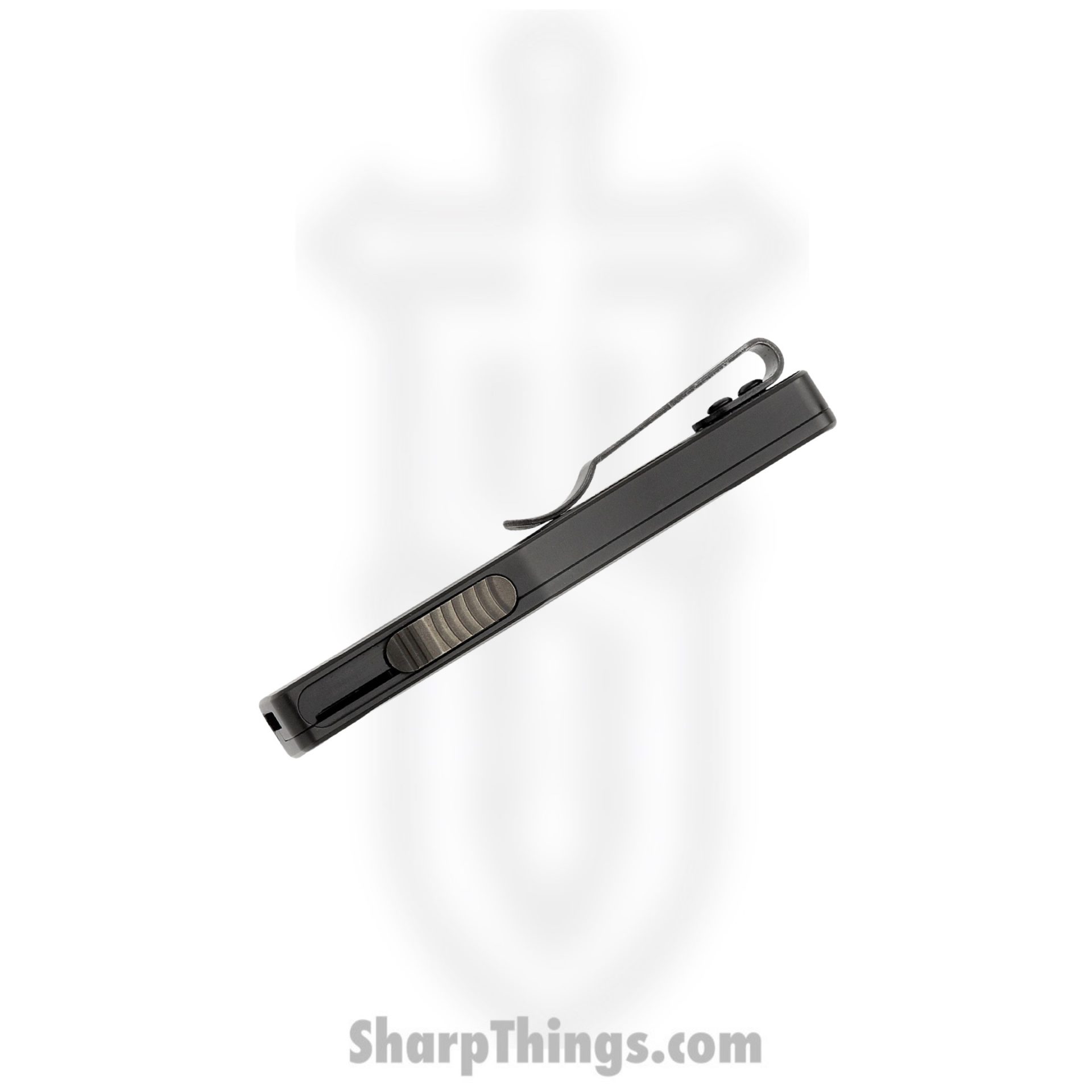 Benchmade - 4850BK - OM - OTF Auto - CPM-S30V DLC Clip Point - 6061-T6 - Black - Image 2