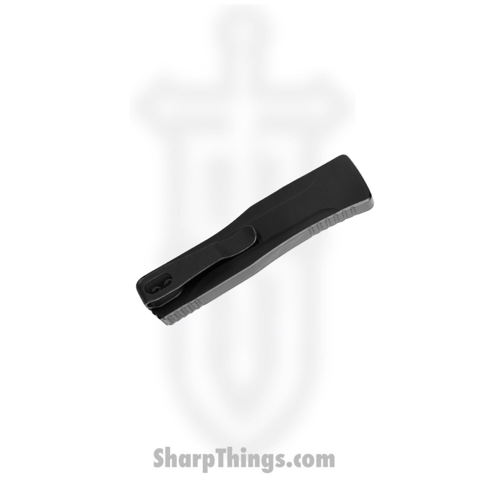 Benchmade - 4850BK - OM - OTF Auto - CPM-S30V DLC Clip Point - 6061-T6 - Black - Image 3
