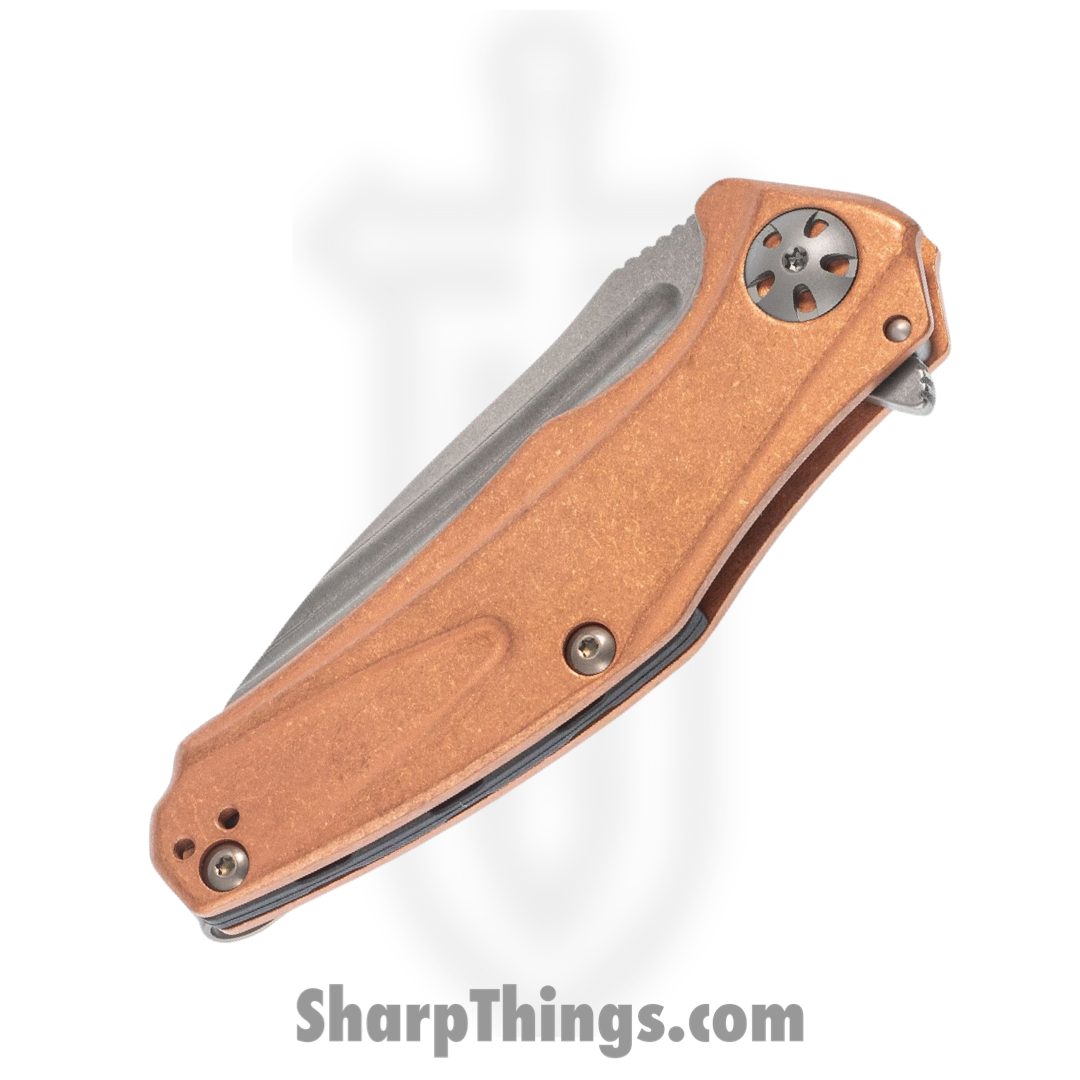Kershaw - 7006CU - Natrix-Copper - Folding Knife - D2 Stonewash Drop Point - Copper - Copper - Image 2