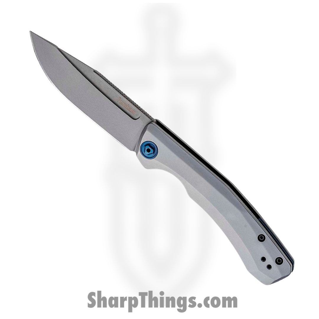 Kershaw - 7020 - Highball XL - Folding Knife - D2 Bead-blasted Clip Point - Stainless Steel - Gray