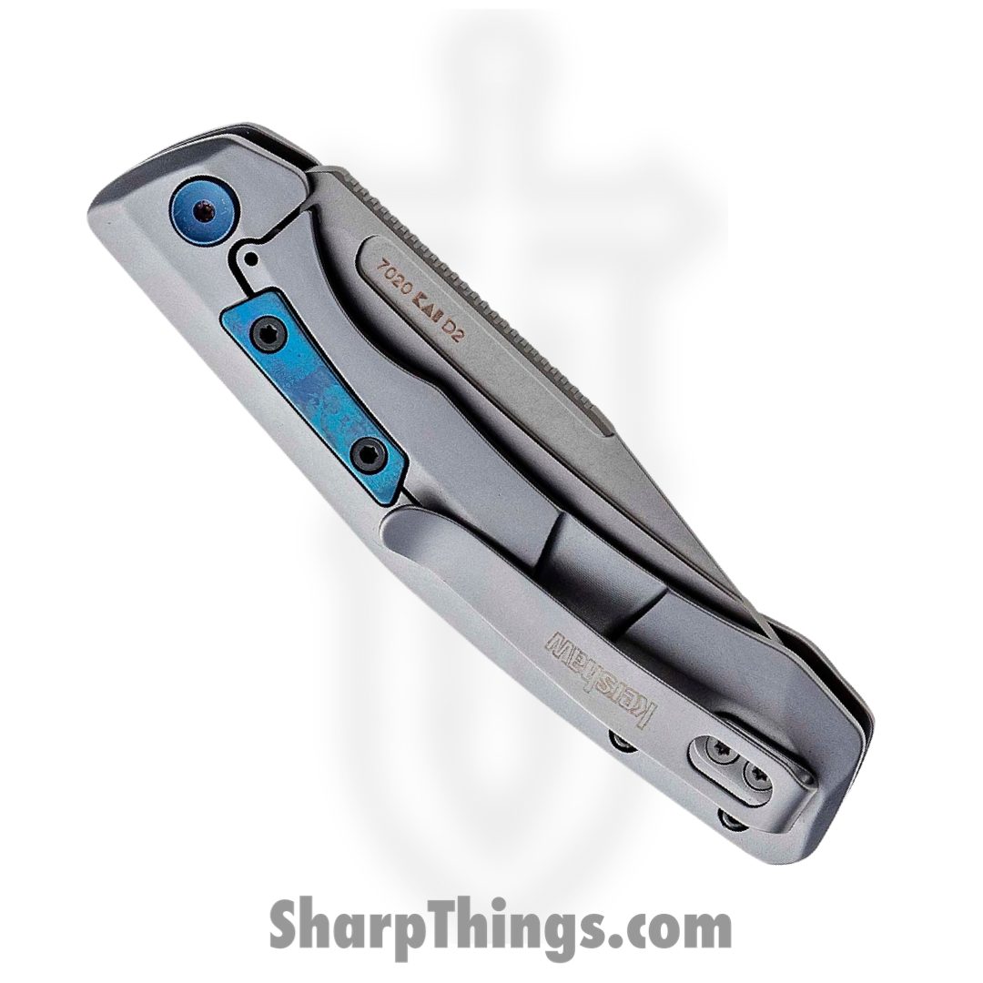 Kershaw - 7020 - Highball XL - Folding Knife - D2 Bead-blasted Clip Point - Stainless Steel - Gray - Image 3