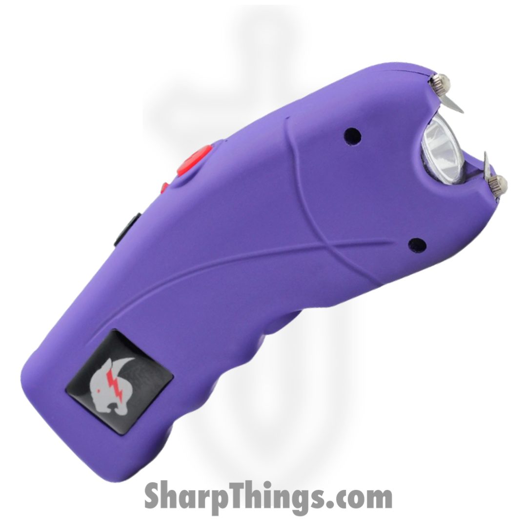 Cheetah - CH-23PRP - Cyclone Stun Gun With Alarm - Rubber - Purple