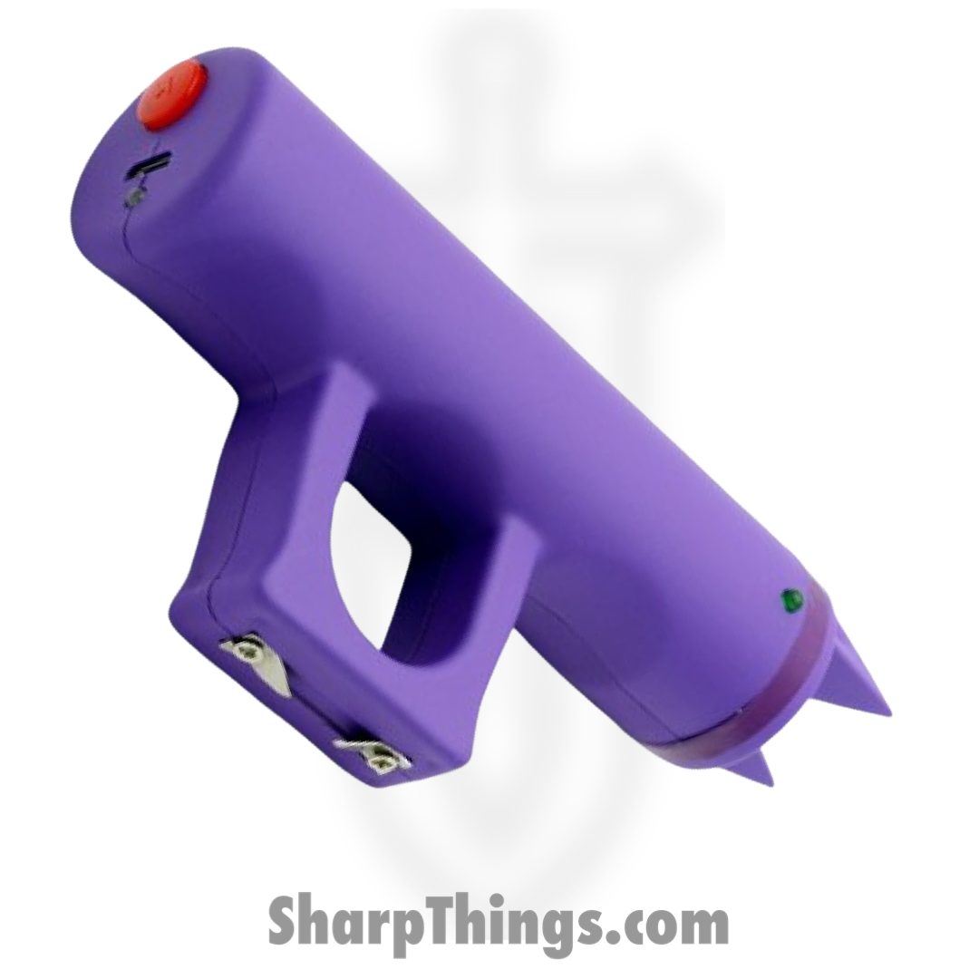 Cheetah - CH-41PR - Jogger Stun Gun With Alarm - Rubber - Purple