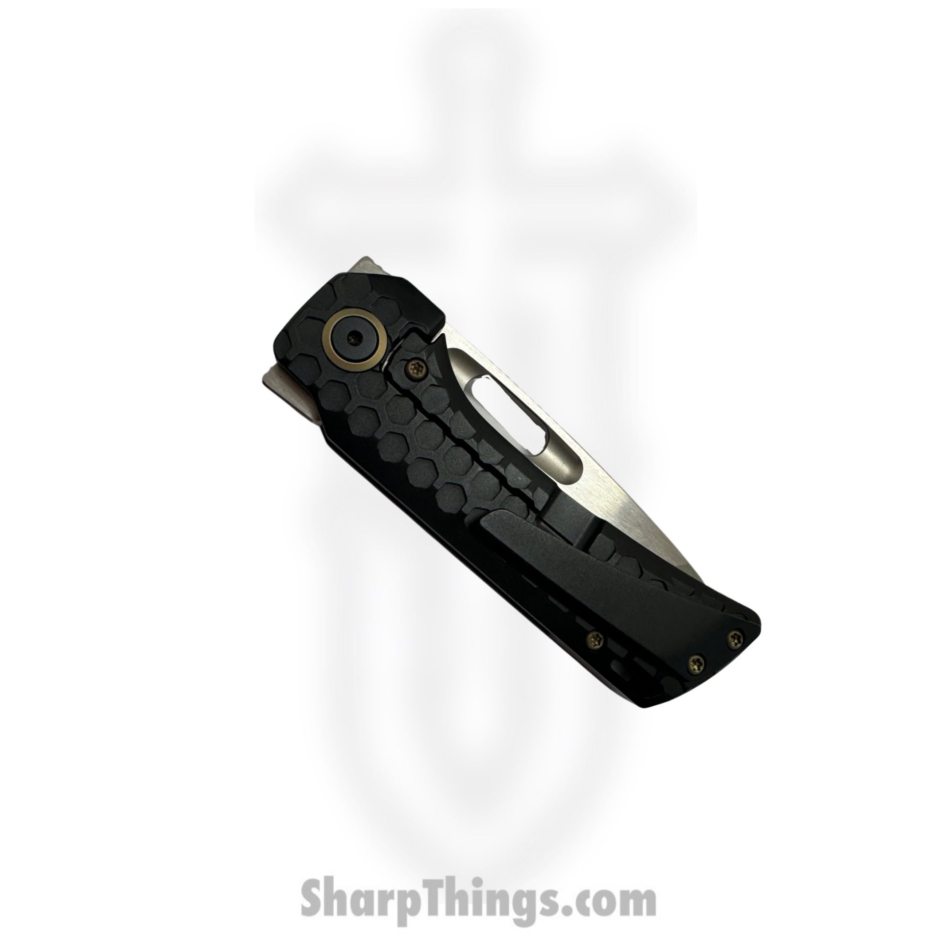 EMPEDC - EMPNymT2HcBZ - Nymble T2 - Folding Knife - Satin Elmax Tanto - Titanium Honeycomb - Bronze - Image 3
